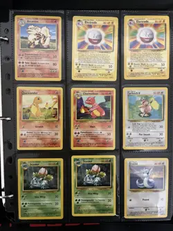 Pokemon Vintage Card Lot Of 265 Cards NM - Image 1