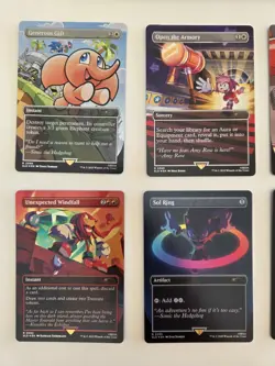 MTG Secret Lair Sonic Chasing Adventure Rainbow Foil - All Cards + Bonus Card - Image 2