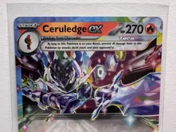 Ceruledge EX 036/191 Double Rare Pokemon TCG Card Surging Sparks - Image 3