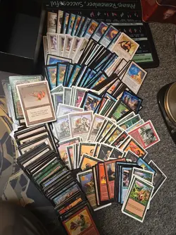 Box Full Of 2lbs Oldschool Magic The Gathering Cards Premodern Bulk Mix W Rares - Image 1