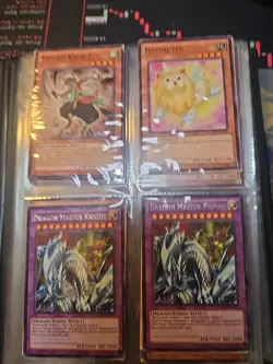 Vintage Yu-Gi-Oh Binder FULL Of Cards With Rares Etc In Ultra Pro Album - Image 1