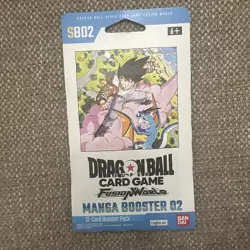 Dragon Ball Super Card Game Fusion World Manga Booster 01 Factory Sealed Goku - Image 1