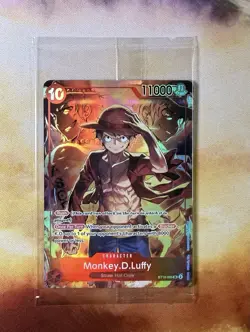 Monkey.D.Luffy (Treasure Booster Set) ST10-006 One Piece Promotion Cards Foil - Image 1