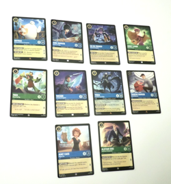 Disney Lorcana Theme Lot - Big Hero 6 Theme Lot of 10 Cards Baymax, Hiro Hamada - Image 2
