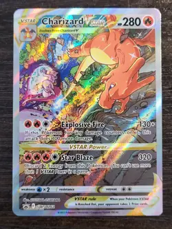 Charizard VSTAR SWSH262 SWSH: Sword & Shield Promo Card Holo - Image 1