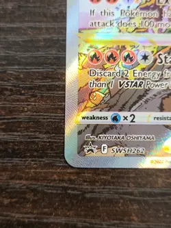 Charizard VSTAR SWSH262 SWSH: Sword & Shield Promo Card Holo - Image 3