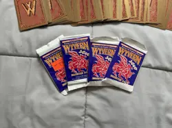 1994 Wyvern Trading Cards - Large Lot + 4 Unopened Packs Limited Edition - Image 2