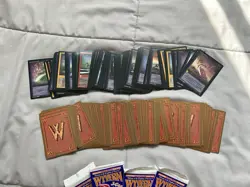 1994 Wyvern Trading Cards - Large Lot + 4 Unopened Packs Limited Edition - Image 3
