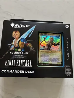 Magic: The Gathering Final Fantasy X Deck Counter Blitz Commander Decks IN HAND - Image 1