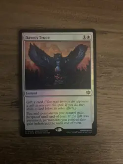 Dawn's Truce Bloomburrow MTG Magic the Gathering FOIL NM - Image 1