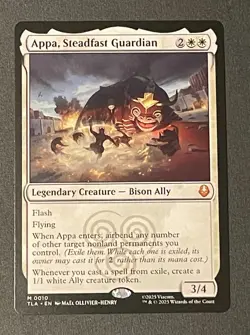 Appa, Steadfast Guardian - 10 - TLA - NM - MTG Magic the Gathering Regular - Image 1