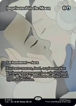 1 x Imprisoned in the Moon - Borderless - Avatar: The Last Airbender: Eternal-Le - Image 1
