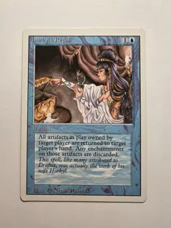 Hurkyl's Recall - MTG Revised Edition - NM - Image 1