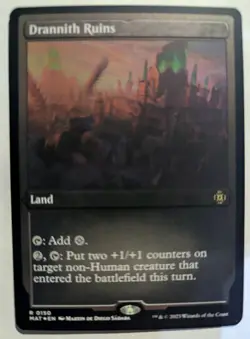 Drannith Ruins (Foil Etched) March of the Machine: The Aftermath Foil - MTG RARE - Image 1