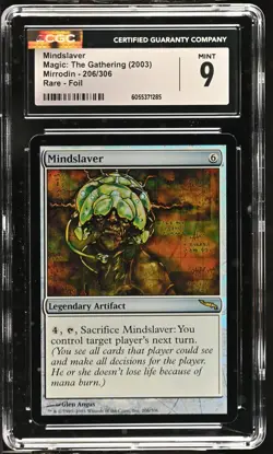 MINDSLAVER Mirrodin Foil Rare CGC 9 MTG [Nostalgium] - Image 1