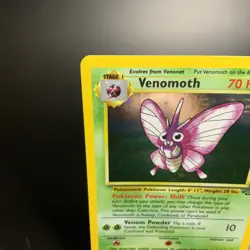 Venomoth Holo Jungle 13/64 Rare Near Mint Vintage Pokemon Card WOTC 1999 TCG - Image 2