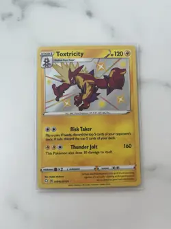 Toxtricity SV042/SV122 Ultra Rare Shiny Vault Holo(Pokemon TCG Shining Fates) - Image 3