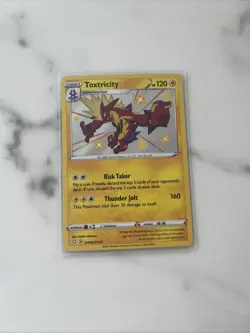 Toxtricity SV042/SV122 Ultra Rare Shiny Vault Holo(Pokemon TCG Shining Fates) - Image 5