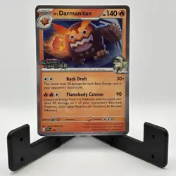 Pokemon TCG N’s Darmanitan 181 - SV: Journey Together Black Star Promo - Holo - Image 1