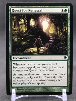 MTG - Quest for Renewal - Worldwake - 110/145 - Moderate Play - Image 1