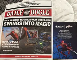 MTG Spider-Man Welcome Deck Set (5 Decks +Newspaper Playmat) SDCC 2025 Exclusive - Image 2