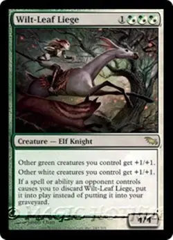 MTG - WILT-LEAF LIEGE - Shadowmoor (R) - Image 1