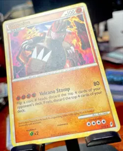 Pokemon TCG Groudon 6/95 Call of Legends Non Holo Rare LP - Image 4
