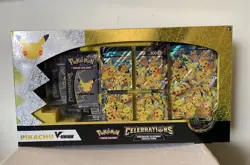 Pokemon Celebrations 25th Anniversary Pikachu V-union Premium Playmat Collection 820650809897 - Image 1