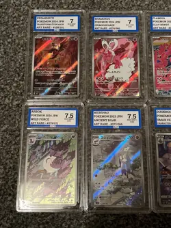 Pokemon AR And CHR Graded AEY Bundle Of 10 - Image 2