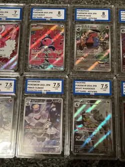 Pokemon AR And CHR Graded AEY Bundle Of 10 - Image 3
