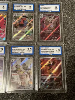 Pokemon AR And CHR Graded AEY Bundle Of 10 - Image 4