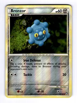 Bronzor Triumphant #58 (2010) Common Reverse Holo NM Pokemon - Image 1