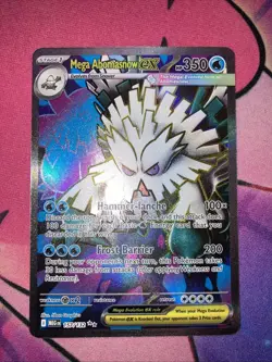 Mega Abomasnow ex 157/132 Mega Evolution Holo Ultra Rare Full Art NM ENG Pokemon - Image 2