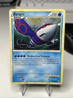 Pokemon TCG Kyogre 12/95 Holo Rare Call of Legends - Image 1