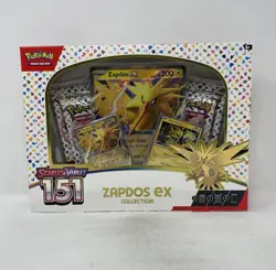 Pokemon TCG Scarlet & Violet 151 Factory Sealed Zapdos Ex Collection Box!!! - Image 1