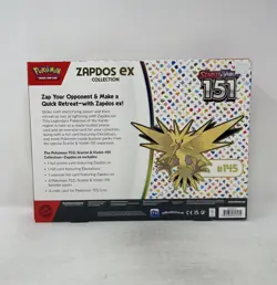 Pokemon TCG Scarlet & Violet 151 Factory Sealed Zapdos Ex Collection Box!!! - Image 3
