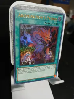 Yugioh Abomination’s Prison MP20-EN182 Ultra Rare 1st Ed NM - Image 2