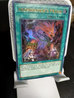 Yugioh Abomination’s Prison MP20-EN182 Ultra Rare 1st Ed NM - Image 3