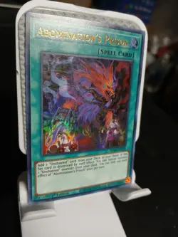 Yugioh Abomination’s Prison MP20-EN182 Ultra Rare 1st Ed NM - Image 4