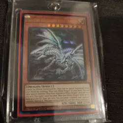Blue-Eyes Alternative White Dragon ra02-en010 1st Ed (NM) Super Rare Yu-Gi-Oh! - Image 1