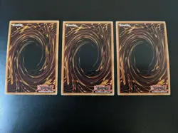 3x Yugi Token YGLD-ENTKN Ultra Rare Limited Edition VG to NM Yugioh PLAYSET - Image 2