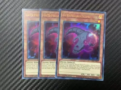 Yugioh! 3x D/D Necro Slime GFP2-EN075 Ultra Rare 1st Ed NM - Image 2