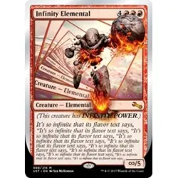 INFINITY ELEMENTAL X4 Unstable Magic MTG MINT CARD - Image 1