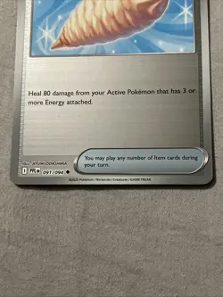 Jumbo Ice Cream 091/094 Reverse Holo NM/M Phantasmal Flames Pokemon Card 2025 - Image 3