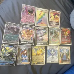 13 Rare Pokemon Cards Lot Ships Asap You Get All 13 Cards - Image 1