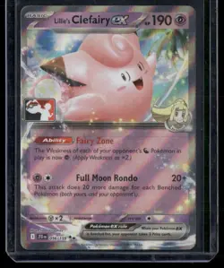 Pokemon TCG Lillie's Clefairy ex Prize Pack 056/159 Promo Card - Image 1