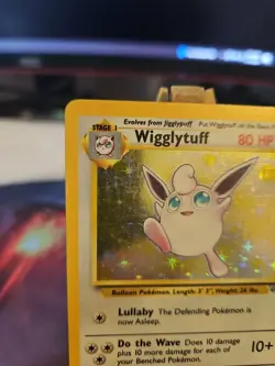 Pokemon TCG Wigglytuff Holo Rare Card 16/64 Jungle Unlimited MP - Image 2