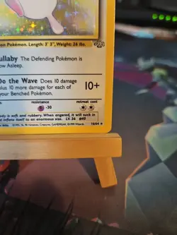 Pokemon TCG Wigglytuff Holo Rare Card 16/64 Jungle Unlimited MP - Image 4