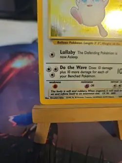 Pokemon TCG Wigglytuff Holo Rare Card 16/64 Jungle Unlimited MP - Image 5