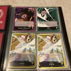 Binder Of 32 One Peice L&P Legendary Promotional Card Collection TCG RARE NM - Image 4